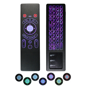 High Quality A16 Double Sided Airmouse <strong>Keyboard</strong> 2.4G Air Mouse Wireless Mouse Gyroscope Touchpad Backlight Remote <strong>Control</strong> - Product Image 6