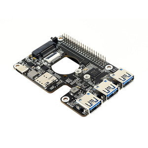 Placa adaptadora Raspberry PI 5 dedicada PCIe a M.2 4G/5G y USB 3,2 con antena cuádruple en uno 5G - Product Image 2