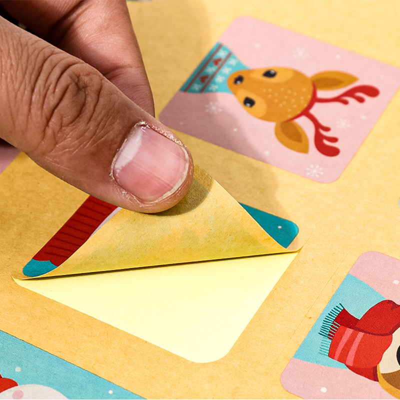 Adesivo in carta Kraft