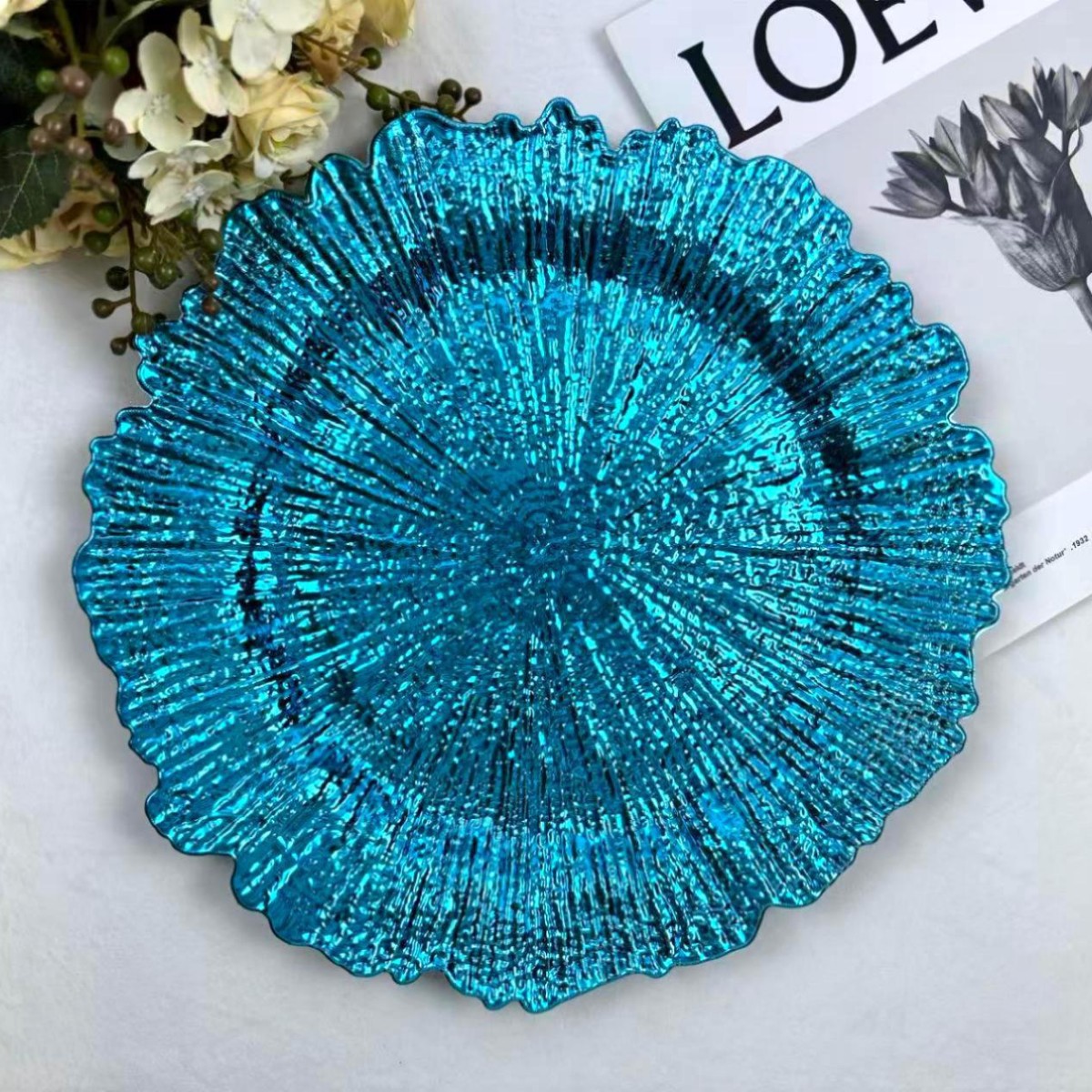 Bec de coq bleu
