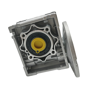 RV Worm Gear Speed <strong>Reducer</strong> <strong>40</strong> : 1 Ratio ,NMRV 063 Input Flange 80B5, Input Hole Size 19mm for Building Equipment Gearbox - Product Image 5