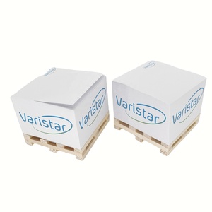 Bloc de notas adhesivas de cubo personalizado 500, Bloc de notas autoadhesivo con bloque de paleta de madera, Bloc de notas adhesivas - Product Image 4