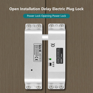 Kapı giriş sistemi için gecikme ayarlanabilir fonksiyonu ile DC 12V Fail Safe NC modu elektrikli yuvarlak sürgü kilit - Product Image 3