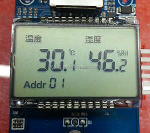 Benutzer definierte 7-Segment-TN-LCD-Anzeige für Uhren-und Uhren rechner zähler
