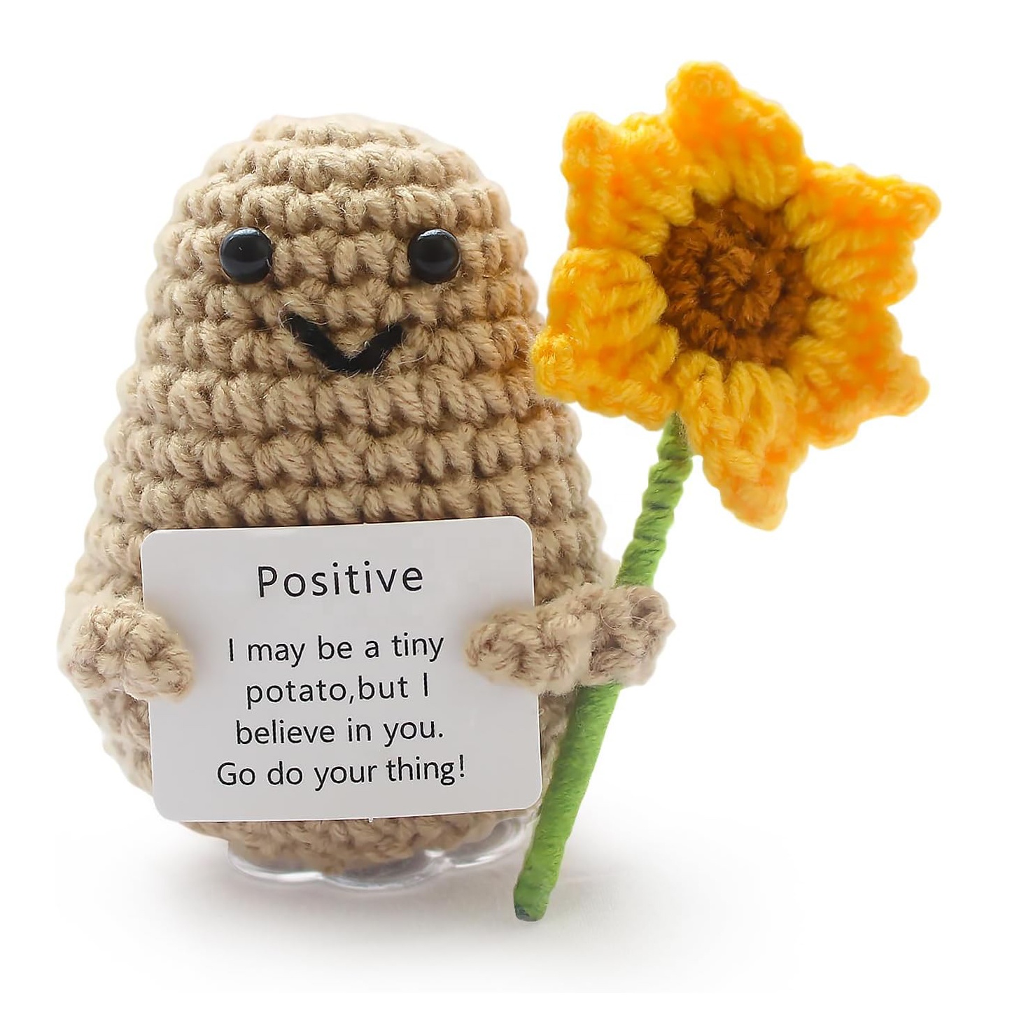 Yellow flower potato