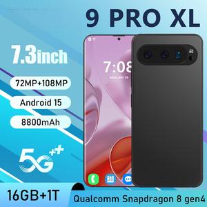 สมาร์ทโฟน9pro XL 16 + 1TB 5G สองซิมความละเอียด2K 144Hz อัตราการรีเฟรช108MP S24เฉียบ5G ขนาดใหญ่ - Product Image 2
