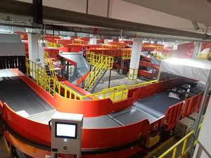 SNBC ekspres parsel teslimat sıralama sistemi tek paket ayırma parsel Singulator parsel sıralayıcı
