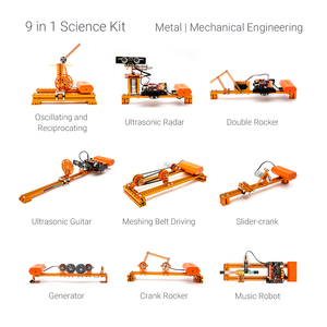 Best Seller globale 9-in-1 Kit scientifico fai da te progetti scientifici di programmazione scientifica giocattolo educativo Kitfor bambini vapore APP