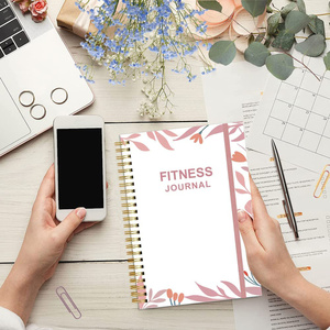 מפעל מותאם אישית a5 יומן אימון planner planner יומן כושר יום פעילות גופנית