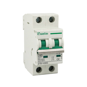 DC 1000V 2P MCB güneş minyatür devre kesici 6A 63A fotovoltaik MCB PV aşırı yük koruma anahtarı - Product Image 1