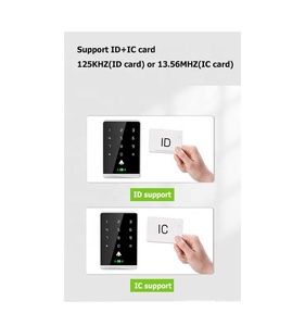 Дешевая цена, Автономный RFID, контроль доступа к двери, сенсорная клавиатура, считыватель карт, контроллер доступа