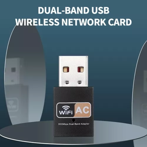 Pogo-adaptador Wifi de doble banda, tarjeta de red inalámbrica para ordenador portátil de escritorio, 600Mbps, RTL8811CU, precio de fábrica, venta al por mayor - Product Image 2