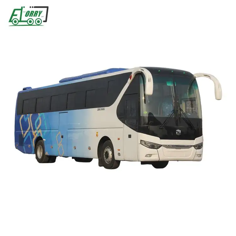Right Hand Drive Used Bus Factory Provide China Zhongtong Coach Travel 65 Coaches Bus Diesel Manual Used 3 Places Zhong Tong
