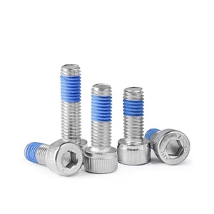 Chống Rung A2-70 304 Thép Không Gỉ Ổ Cắm Đầu Cap <span class=keywords><strong>Bolt</strong></span> Với Màu Xanh Threadlocker M3 M4 M5 M6 M8 M10 Ốc Vít Bu Lông - Product Image 1