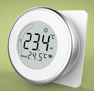 Elektronischer Raum thermostat für Fußboden heizung mit wöchentlich programmier bar - Product Image 2