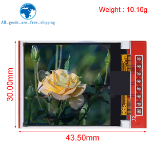Modulo Display TZT 5V 3.3V 1.44 pollici TFT LCD 128*128 colore Sreen SPI compatibile per Arduino mega2560 STM32 SCM 51 - Product Image 2
