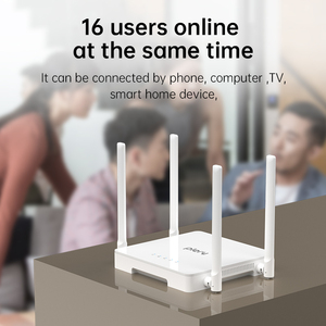 Plery R602 4G LTE CAT4 WiFi6 yönlendirici taşınabilir Quad anten çift güç DC tipi C ev ofis seyahat için - Product Image 2