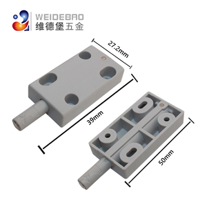 Tùy chỉnh nhựa và cao su mềm đóng van điều tiết quay cho tủ bếp thiết kế đẩy để mở trong phần cứng nhà bếp Kích thước S - Product Image 3