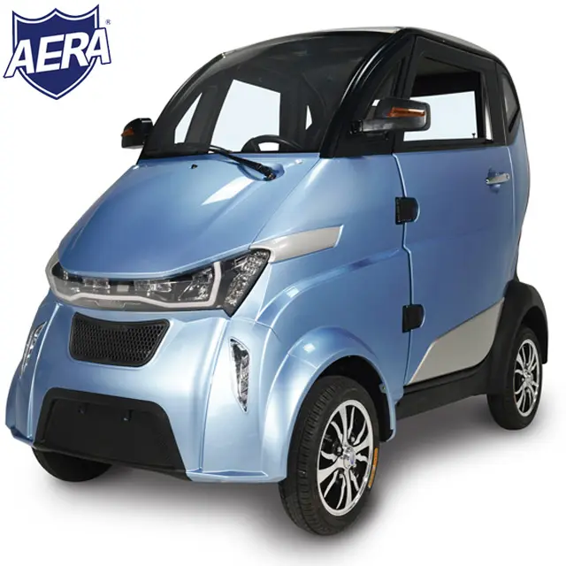 AERA 2019 4 גלגל חשמלי אופנוע מיני מכונית 2 מושב תא סגור קטנוע רכב סין נוסע ארבעה 2000W 3000W