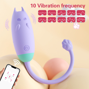 Hochwertige App Fernbedienung G-Punkt Höschen Ei Multi frequenz stimulierender Vibrator Tragbares Sexspielzeug für Frauen - Product Image 5