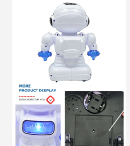Elektrikli serin akıllı oyuncak evrensel rc robot çocuklar için uzaktan kumanda ile radyo kontrol oyuncaklar - Product Image 5