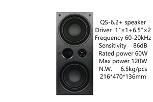 Tonewinner TS-6.1/6.2 NEWビルトインウォールインシーリングサラウンドサウンドスピーカー - Product Image 3
