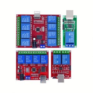 5V 12V 1 2 4 8 canali relè USB interruttore di controllo programmabile Computer di controllo per Smart Home PC Controller intelligente - Product Image 2