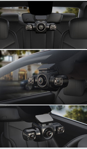 3CH 1080p Allwinner V533 Dash Cam 3 canales 1080p Wifi GPS vehículo DVR lente Dual luz infrarroja visión nocturna 2 lentes 170 grados - Product Image 3