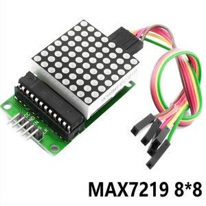 MAX7219 8x8 LED-Matrix modul Steuer modul Für 5V Schnitts telle modul 8x8 Ausgangs eingang Gemeinsame Kathode - Product Image 6