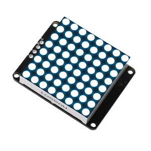 HT16K33 8 matrice catodo comune a LED modulo Display a matrice di punti I2C interfaccia modulo di controllo Display a LED - Product Image 1