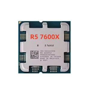 AM5 socket CPU Procesador R5 7600X 4,7 Ghz 6 núcleos 12 hilos para computadora de escritorio - Product Image 1