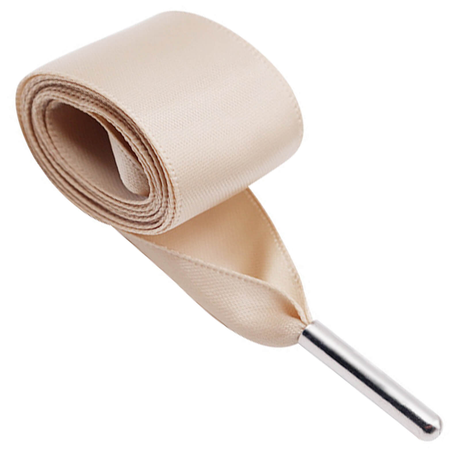 03 Kaki avec embouts en métal argenté