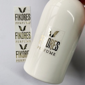 3D yapışkanlı Metal Logo çıkartması temizle şeffaf krom Transfer yapışkan etiket marka tabela plaka ambalaj etiketleri için - Product Image 2
