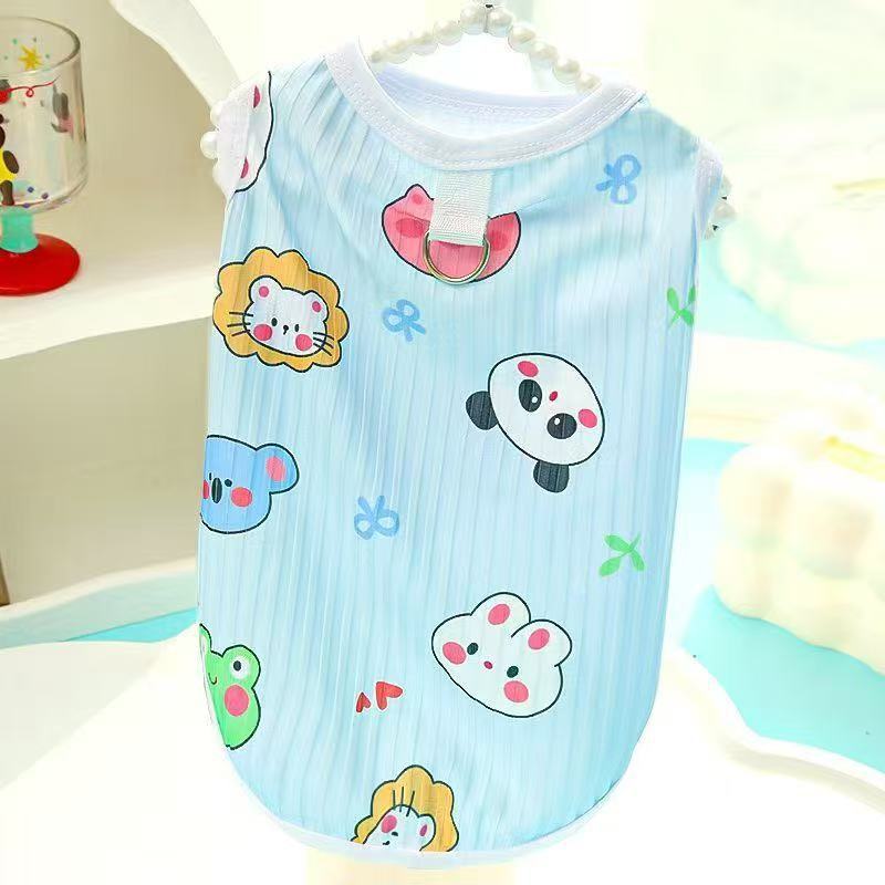 459 animal head paradise-ice silk sense