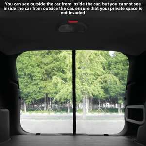 มุ้งกันยุงสำหรับรถยนต์, อุปกรณ์เสริมท้ายรถ SUV ตาข่ายกันยุงม่านกันแดดระบายอากาศ - Product Image 4