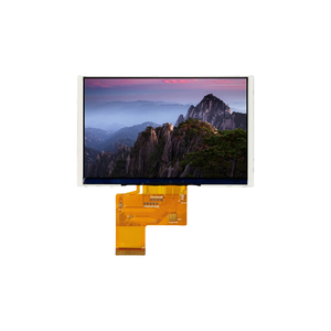 5.0 pollici TFT Display pannello schermo 480 * 800RGB con interfaccia MCU nessuna libreria Font saldati moduli LCD FPC dal fornitore - Product Image 1