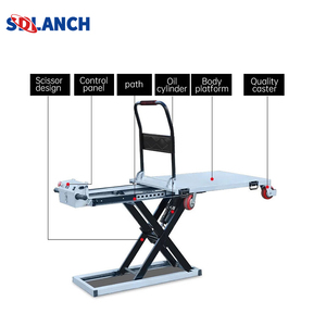 Portable Folding Hydraulic Handcart Electric On-Board Handling for <strong>Loading</strong> <strong>Unloading</strong> Flatbed Truck OEM Customizable <strong>Platform</strong>