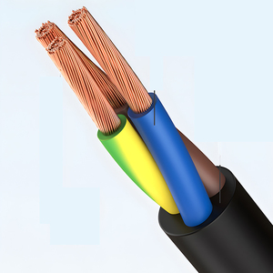 Esnek Rvv kablosu 2 3 4 5 çekirdekli kablo 1.5 Mm² 2.5 Mm² 4mm ² çok çekirdekli ev gücü H05vv-f kablosu - Product Image 3