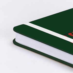 Taccuino personalizzato di dimensioni A5 con copertina in carta di Design retrò scuola e pagine interne spesse per gli studenti con Logo personalizzato - Product Image 4