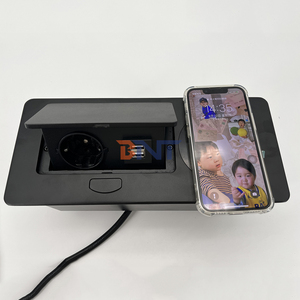 Caja de toma de corriente emergente de escritorio Multi HDMI con salida USB/incrustado en soporte de gas de escritorio enchufe de escritorio emergente - Product Image 1