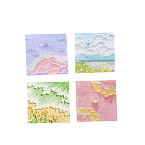 2024 Spot Can Send Factory Sales Girls <strong>Like</strong> <strong>It</strong> Scenery Notes Hand Accounts Face Value Messages Stickers Notes n Times Stickers - Product Image 3