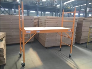 Andamio móvil de escalera de metal de Montaje simple para losa de hormigón y producto de andamios de construcción de mampostería - Product Image 5