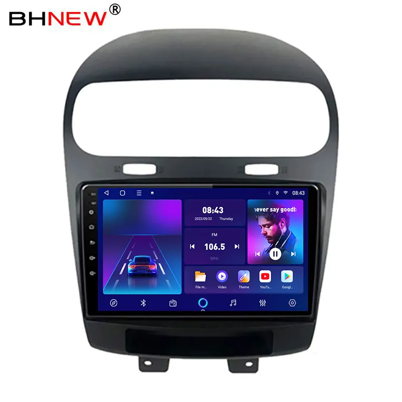 Car Radio Multimedia Video Player Navigation GPS For Dodge Journey Fiat Leap 2011 -2020 Android 10 9inch Built-in WIFI 4G Carpla