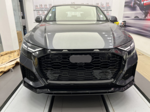 ชุดบอดี้สำหรับรถ Audi Q8อัพเกรดเป็นสไตล์ RSQ8ด้านหน้าและกันชนหลังพร้อมตะแกรงด้านหลังและลำคอ2018 2019 2020 2021 2022 2023 - Product Image 3