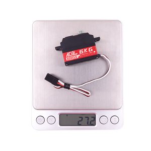 AGFRC B26CLS High <strong>Speed</strong> 6kg 0.065sec Digital Mini Tail Locking Servo <strong>for</strong> 450 and 500 Series Helicopter - Product Image 5