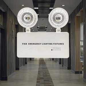 Đèn đôi 2*1W ip30 không duy trì khẩn cấp ánh sáng đôi đầu có thể sạc lại cho nhà sử dụng ngoài trời 220V Đầu vào sản phẩm bán buôn - Product Image 2