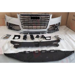 เปลี่ยนเป็นรุ่น RS8ระบบตัวถังรถยนต์สำหรับ Audi A8 2011-2018รวมถึงกันชนหน้าและกระจังหน้า - Product Image 2