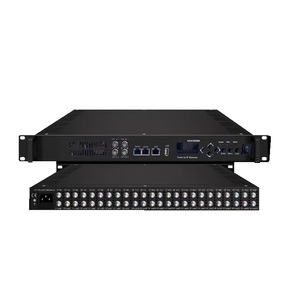 24 Sintonizador Digital Gateway Entrada RF Resolución 4K Biss ISDBT Salida IP gateway para sistema IPTV para hoteles - Product Image 1