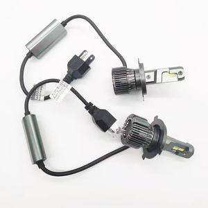 หลอดไฟหน้ารถยนต์ LED Canbus K20,ชุดไฟรถยนต์ H4 H4 H11 H7 9005 9006สำหรับรถบรรทุกพร้อมตัวถอดรหัส9012 - Product Image 6