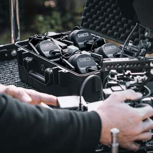 CAME TV Kuminik8 Expanded Team Communication Wireless <strong>Intercom</strong> <strong>System</strong> Microphone Headsets for Long Distance - Product Image 4